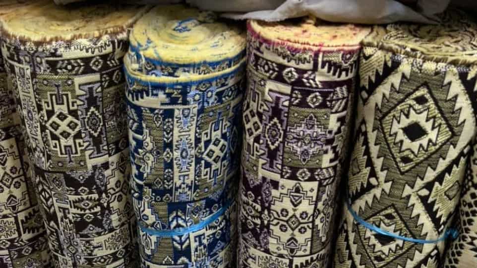 تولید و فروش عمده پارچه جاجیم در اصفهان