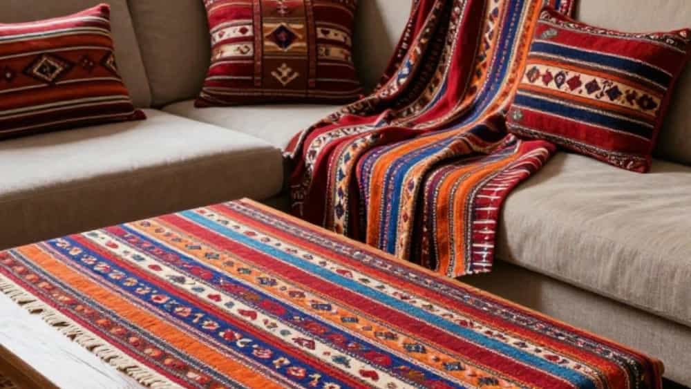 فروش پارچه جاجیم برای دکوراسیون و صنایع‌دستی